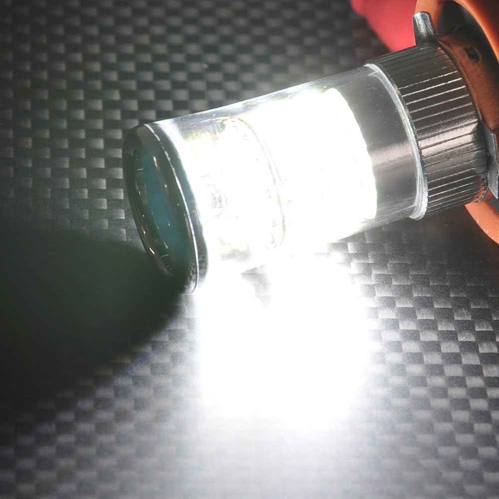 Mirror Mirror Top Looking Neat, sutairissyufogu Latest Chip 3014 Chip with H8/H11/H16 Unisex Bulb Stealth LED Fog Lamps for W ?? White 2 Ball Set