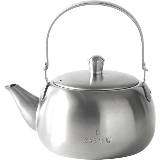 Teapot Shimomura Planning Teapot [Made in Japan] Stainless steel, unbreakable, lightweight, for 2-3 cups, comes with tea strainer, matte finish, 500ml 40632 Tsubame-Sanjo
