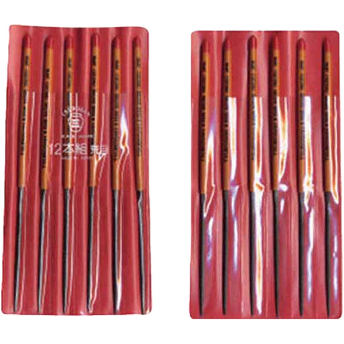 Tsubosan Set of Files, Set of 12, Round, Coarse, MA01201