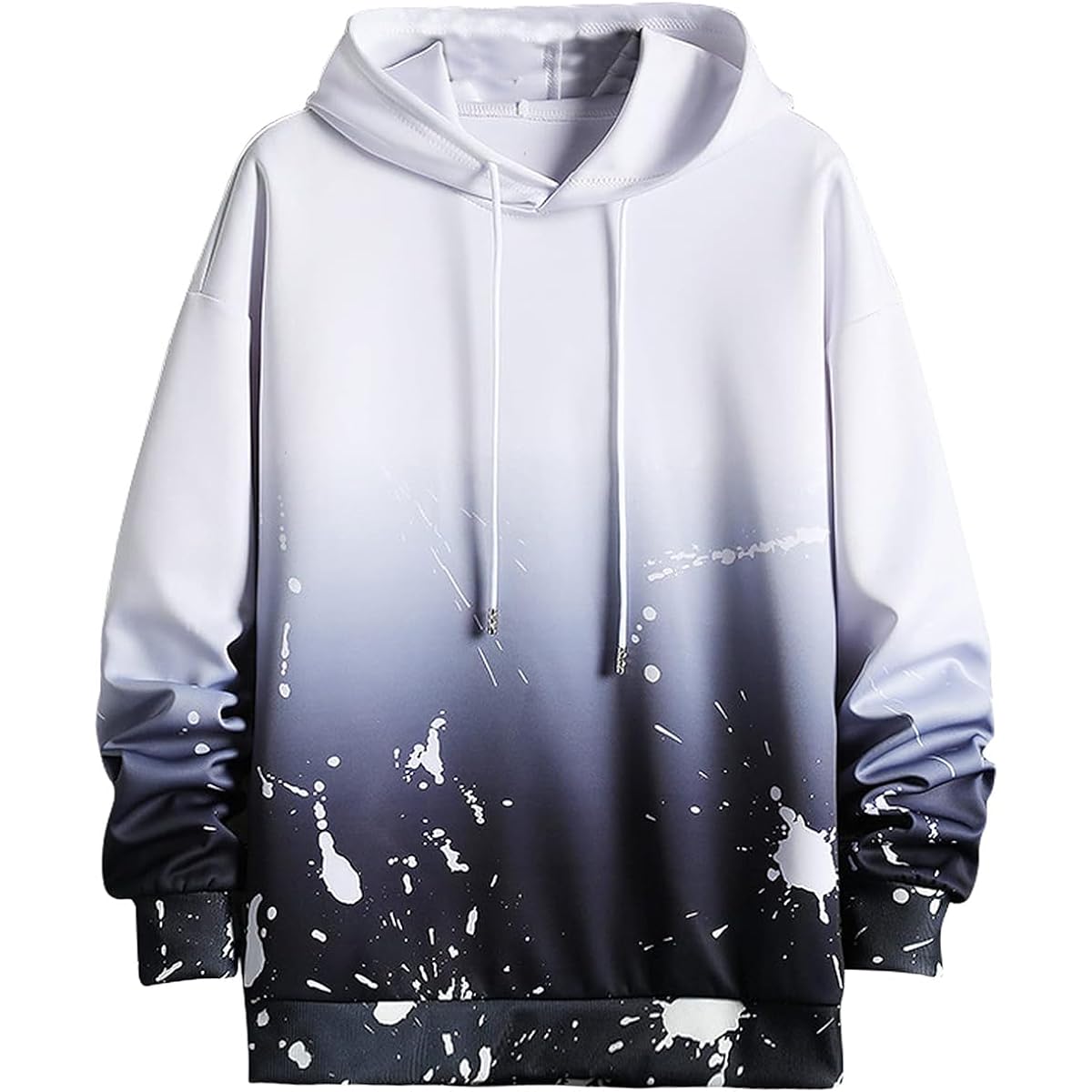 [AYISTELU] Autumn Clothes, Parka, Men's, Long Sleeve, Sweatshirt, Hooded, Pullover, Comfortable, Stylish, Parka, Autumn, Winter, Spring