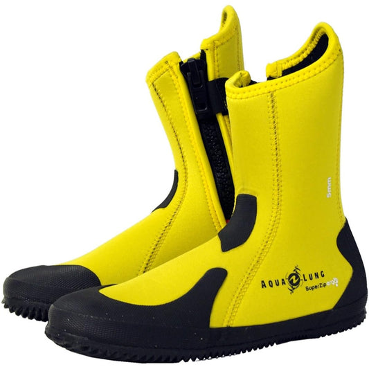 Aqualung 5mm Ergo Boots (Zippered Boots) Ergo Boots (YL (Yellow), 25)
