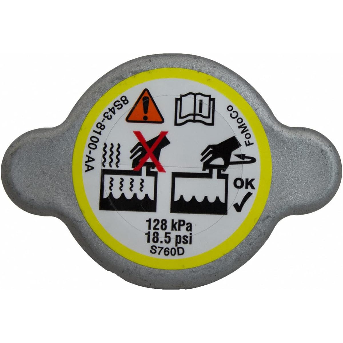 MotorCraft RS-525 Radiator pressure cap
