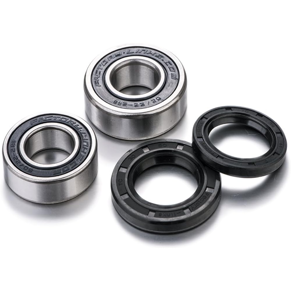 [Factory Link] Rear Wheel Bearing Kit, Compatible Vehicles: Yamaha (1999-2019): WR 250F, WR 400F, WR 426F, WR 450F, YZ 125, YZ 250, YZ 250F, YZ 400F, YZ 426F, YZ 450F