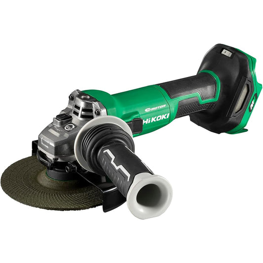 HiKOKI 36V Cordless Disc Grinder Slide Switch G3615DC(NN) Grinding Wheel Diameter 150mm Maximum Output 1500W Kickback Reduction System Dial Type Continuously Variable Speed Function Storage Battery/Charger/Case Sold Separately G3615DC(NN)