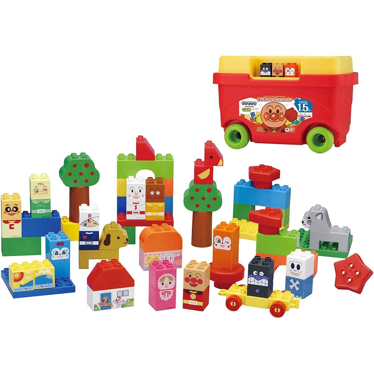 BANDAI's first block wagon