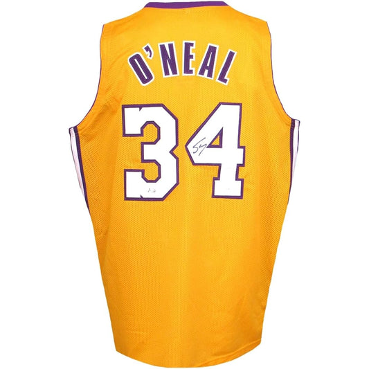 Shaquille O'Neal Autographed Jersey Uniform JSA Handwriting Identification Certificate Seed Stars Shaq Kobe Seed Stars