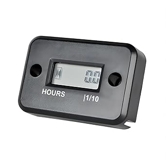 Digital waterproof LCD induced small gasoline engine time total 2/4 stroke motorcycle ATV Boat marinatederter chainsaw for lawn mower