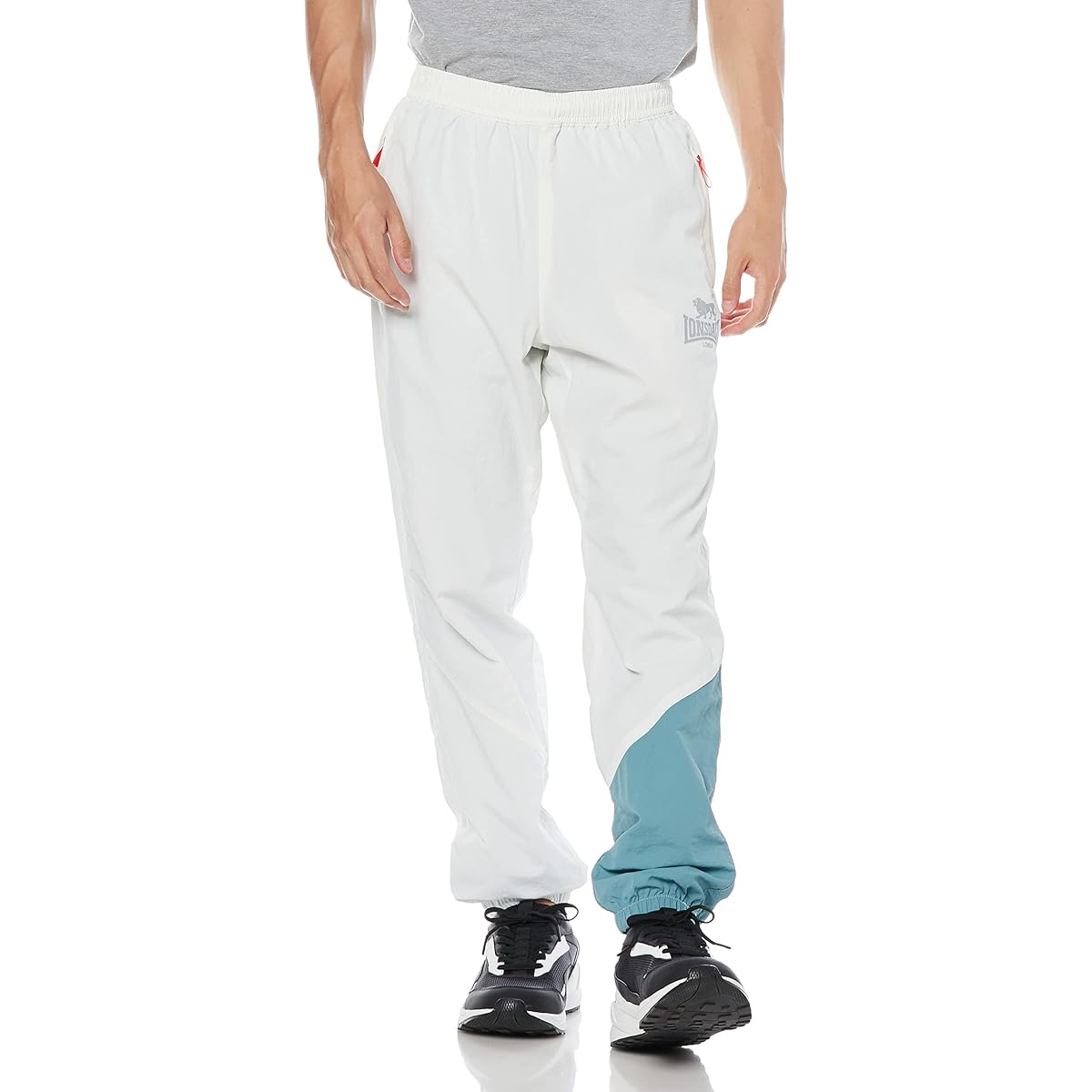 [Lonsdale] Setup Jersey top and bottom, Men's, Women's, Reflector print, Pockets on both sides, ZIP pocket, Oversized, Crazy, Switchable, Color scheme, Mesh lining, Training pants, Top and bottom set available, Bottom set