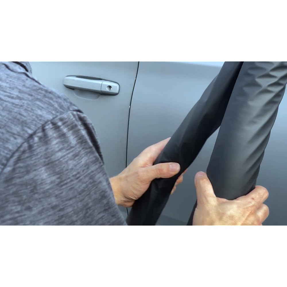 HRX GLASS Car Door Dear Protector (2 -door pack) -En off -the -counter soft cushion magnetic door guard car door dust bumper and scratch protector -Diet, scratches, dent prevention CR0001