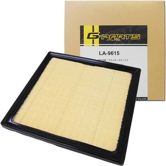 G-Parts Air Filter for Subaru Impreza XV LA-9615 Length 232 x Width 219 x Height 37mm