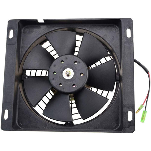 GOOFIT Square Radiator Cooling Fan 250cc Water Cooling Engine for ATV Quad Go Kart Scooter