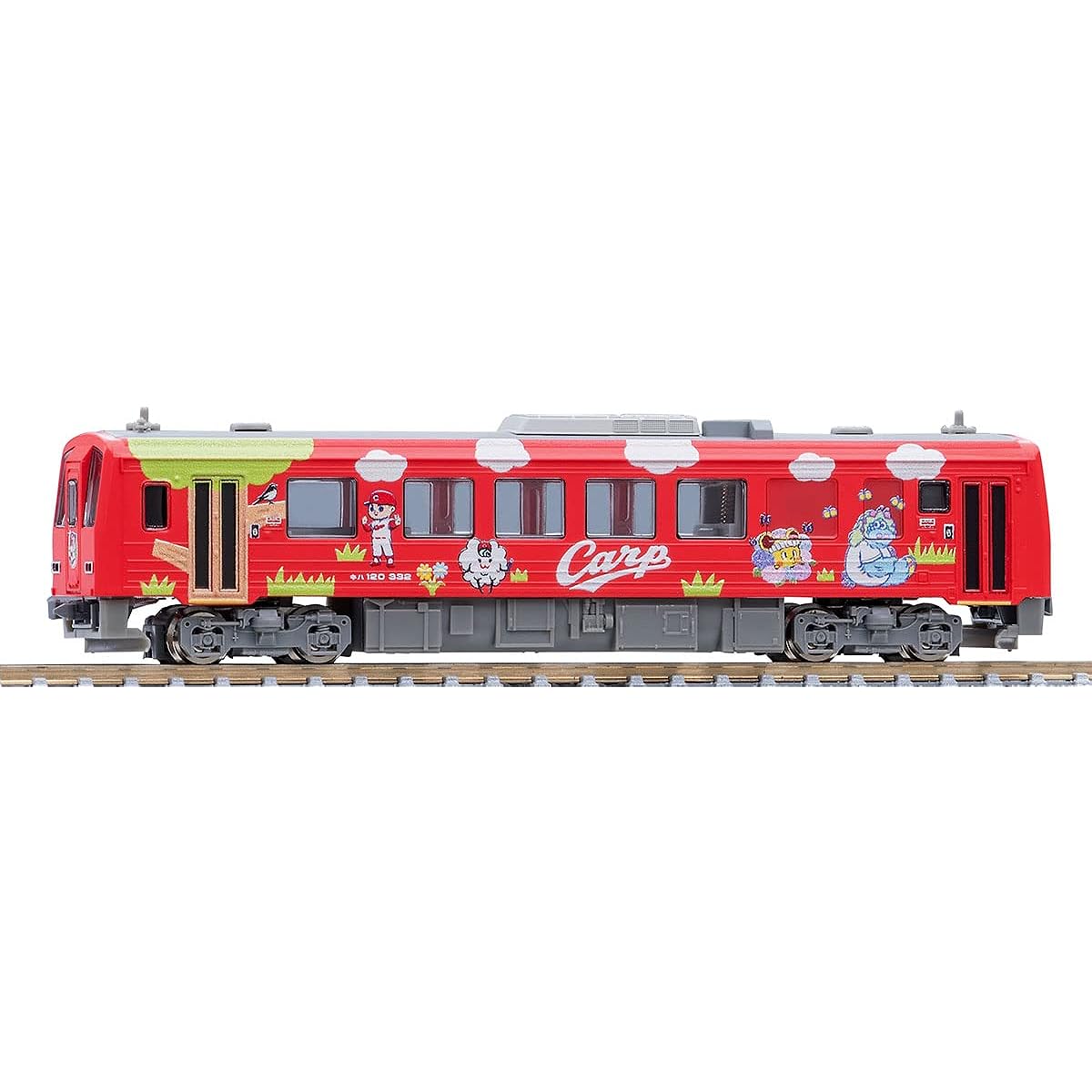 TOMYTEC TOMIX N Gauge Special Product JR Kiha 120 300 Type Geibi Line/Hiroshima Car Wrapping Type 9479 Railway Model Diesel Car
