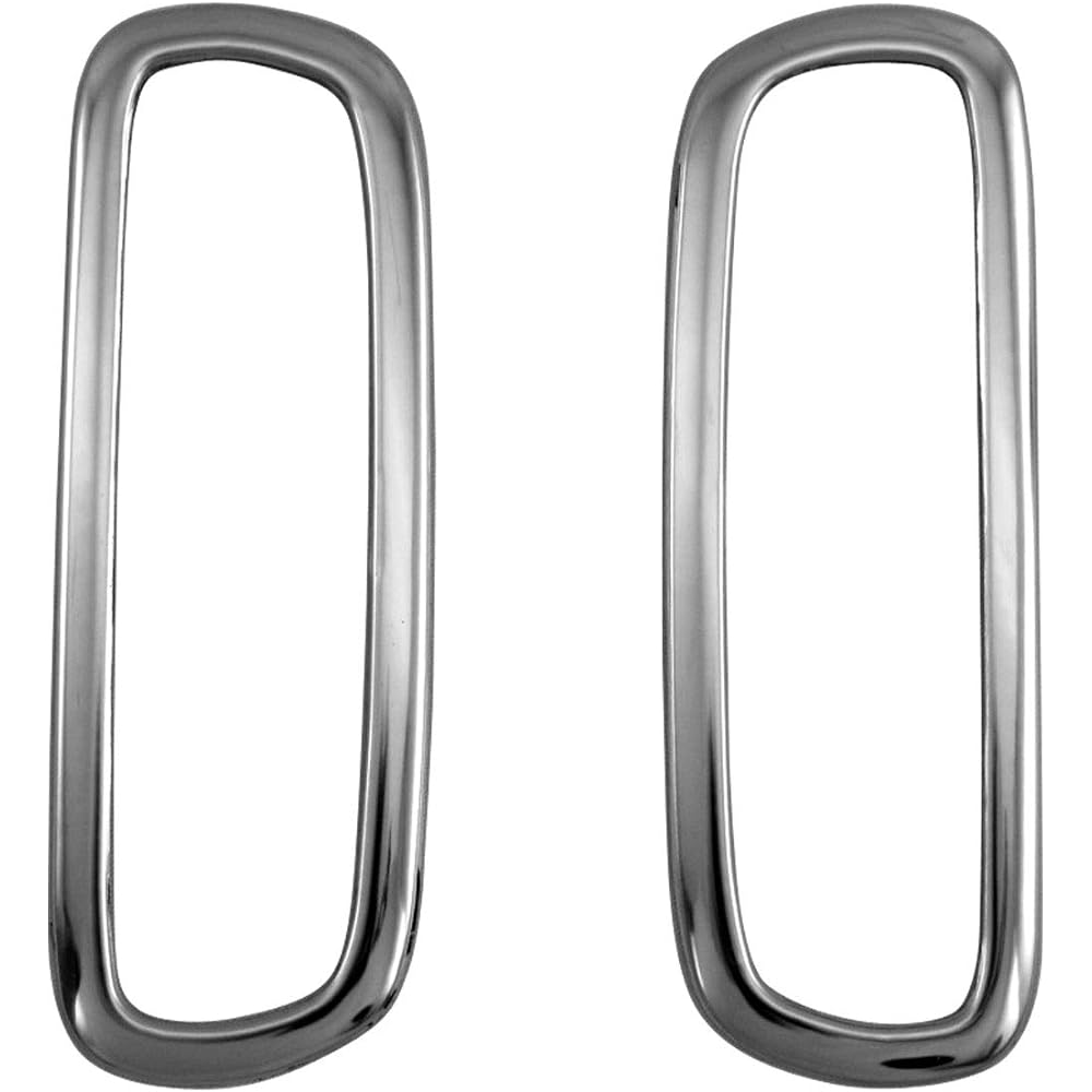 BRIGHTZ Dutro Super Mirror Stainless Plated Door Pocket Ring 2PC [TRUCK-S-026] 41819