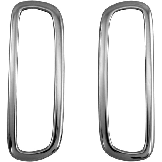 BRIGHTZ Dutro Super Mirror Stainless Plated Door Pocket Ring 2PC [TRUCK-S-026] 41819