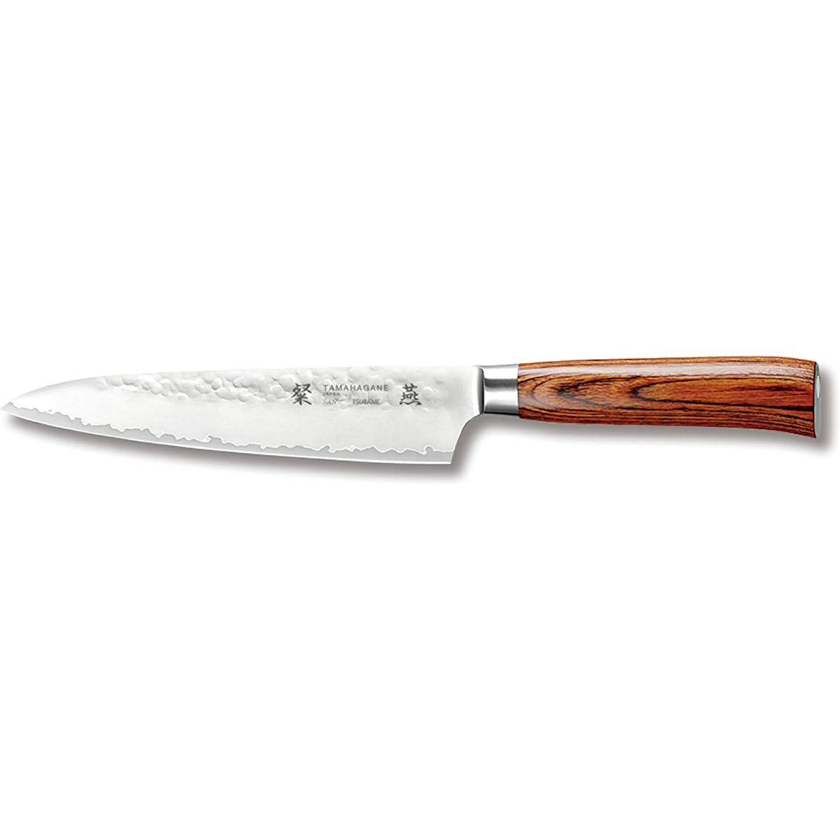 Kataoka Manufacturing Petty Knife Brown 150mm TAMAHAGANE SNH-1107