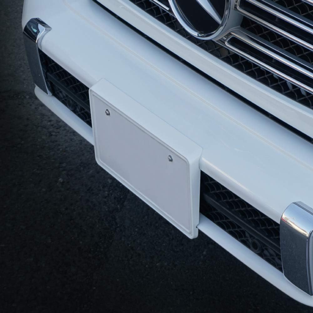 Seiko Sangyo Car Model Specification Mercedes Benz G Class Azuto License Plate Base White MHV-019