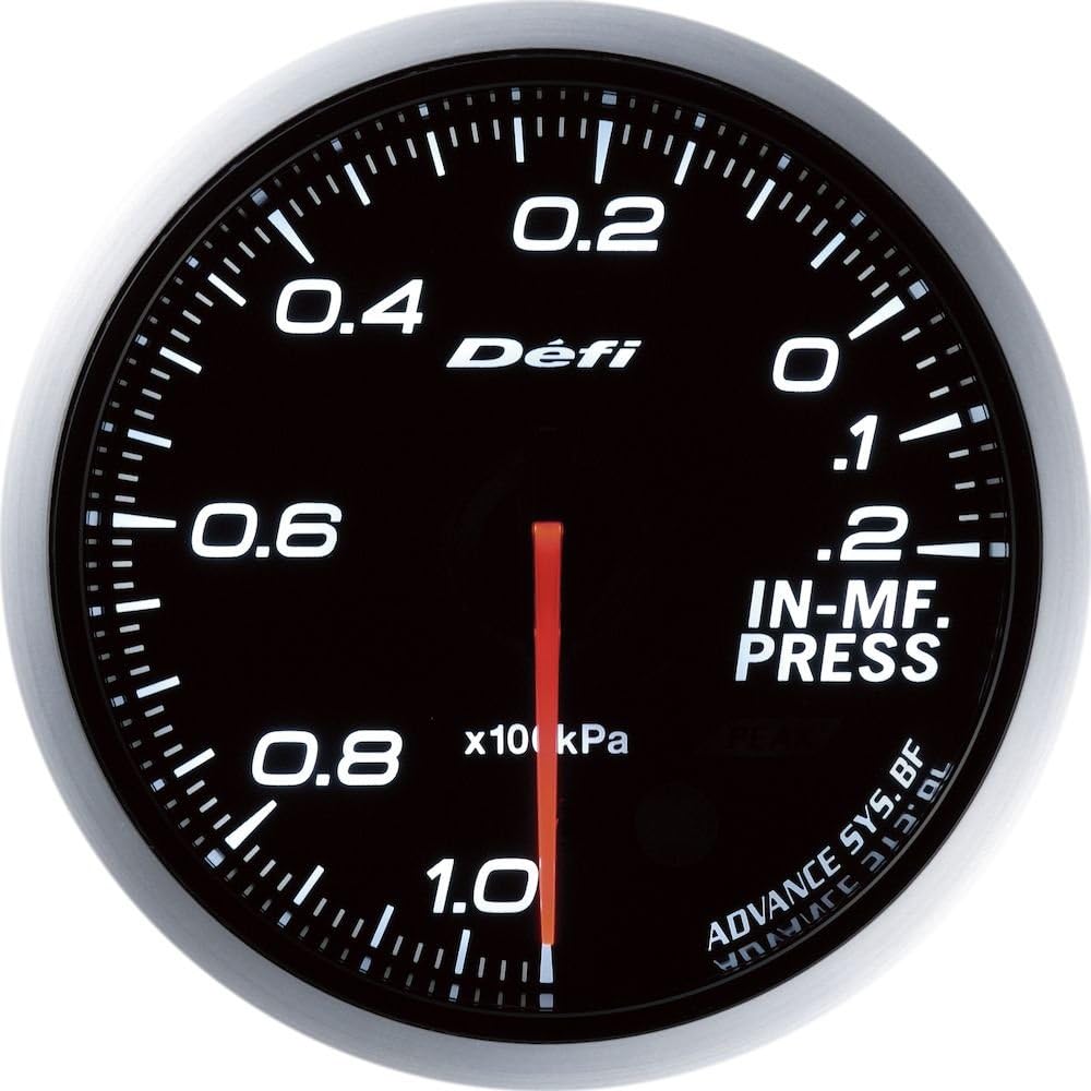 Nippon Seiki Defi Meter [Defi-Link Advance BF] Intake Mani Hold pressure meter (white) DF10101