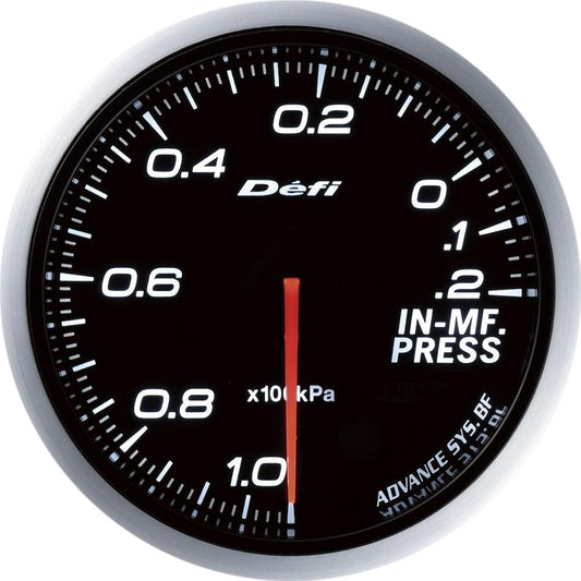 Nippon Seiki Defi Meter [Defi-Link Advance BF] Intake Mani Hold pressure meter (white) DF10101
