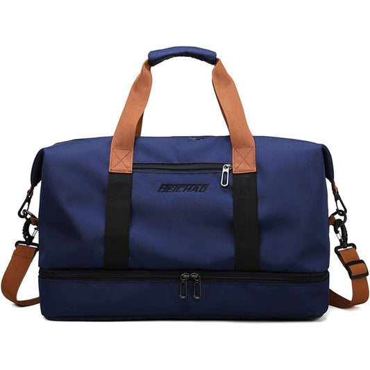 Ganve Golf Boston Bag Men's Shoe Storage Outdoor Sports Bag Popular Stylish 4way Women's Boston Bag School Trip Large Capacity 32L Waterproof Gym Bag Dry and Wet Separate Swimming Bag Boston Bag Carry-on Bag Lightweight Men's Commuting Travel Bag 1 Night