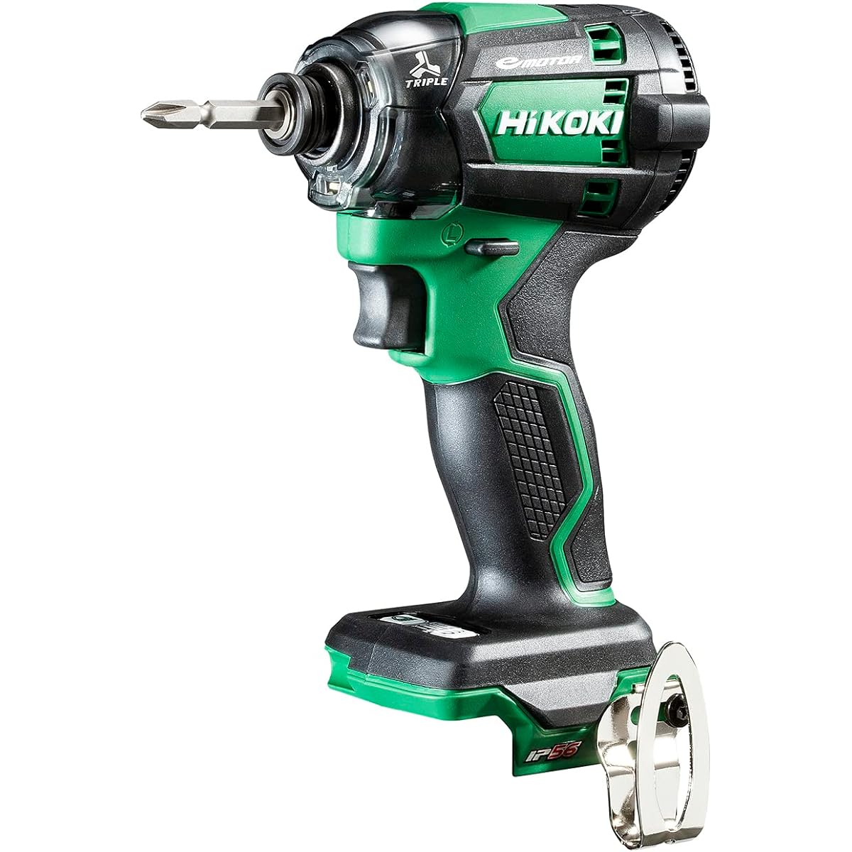 HiKOKI 10.8V Rechargeable Impact Driver with Triple Hammer Maximum Tightening Torque 170N・m 10.8V Battery, Charger, Case, Bits Sold Separately WH12DCA (NN)