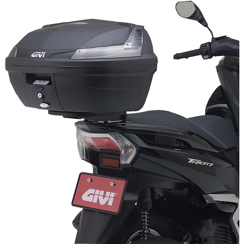 GIVI Motorcycle Top Case Fitting for Monolock Compatible with Tricity 155 (19) Tricity 125 (14-18) SR2120 92597