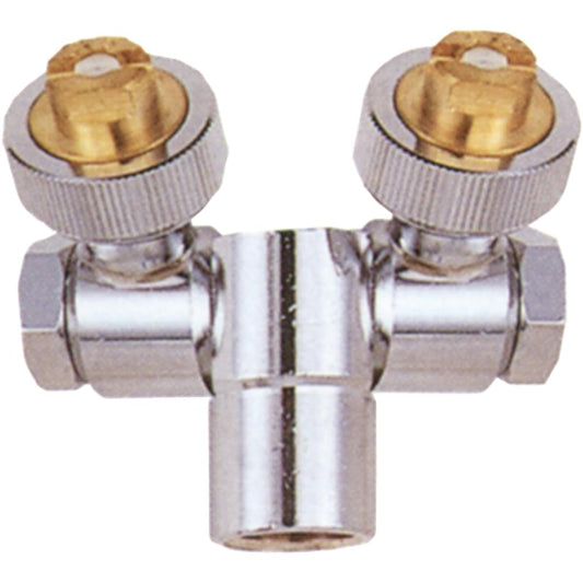 Nagata Seisakusho Wide Ceramic 2 Heads (Flexible Type) (G1/4) 1247100