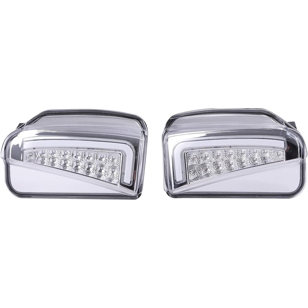 Toyota Prius ZVW30 Series Late Daylight LED Fiber Equipped Front Bumper Turn Signal Left and Right Set White Amber Light Clear Lens Smoke Lens Various General Purpose External Products (Clear Lens)