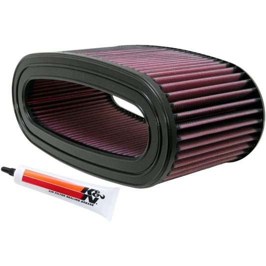 K & N engine air filter high performance, premium, washing, replacement filter: 1994-1997 Ford (F250, F350, F450, F59), e-1946
