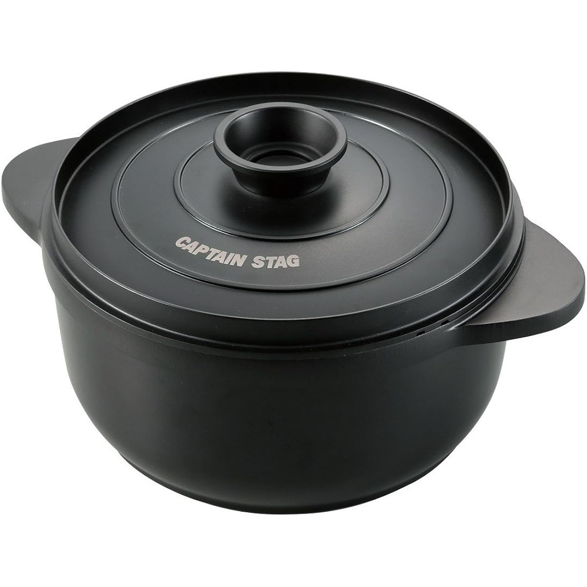 CAPTAIN STAG BBQ Pot Cast Aluminum Cocotte