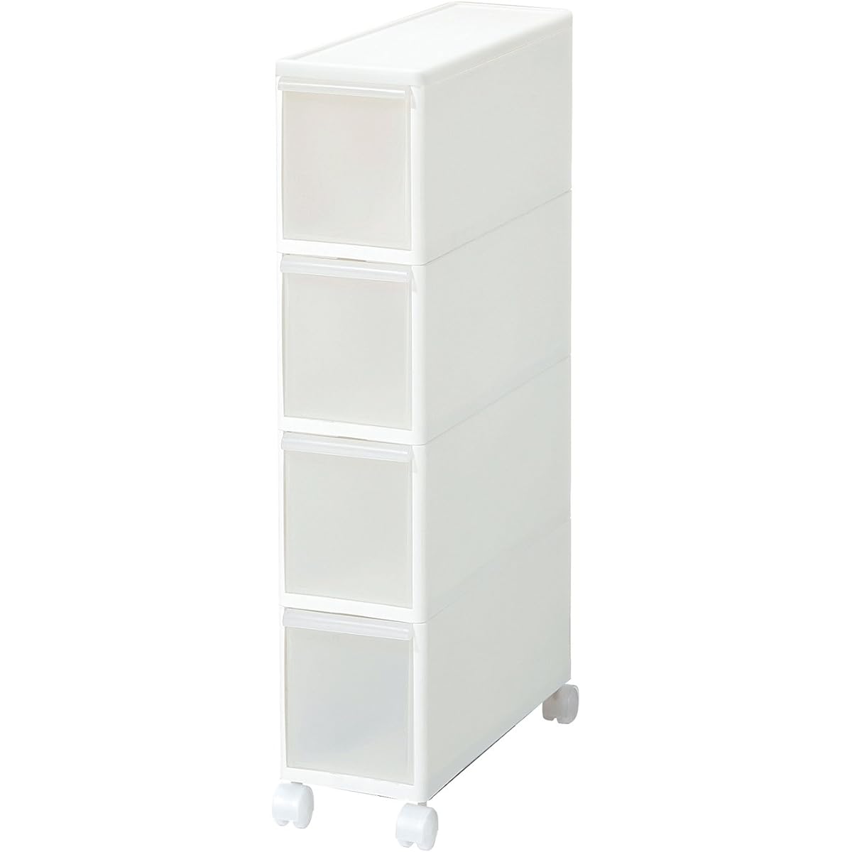Slim Storage Tall Stocker 4 Tiers Graystone TS-4