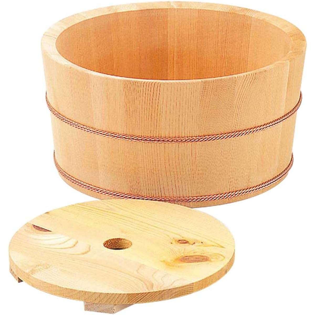 Yamako (top) Ice bucket (Japanese mackerel wood) Large diameter 305 x height 155 mm