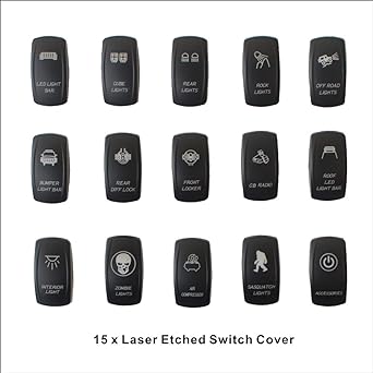 voswitch Jeep Switch Control System 8-Switch