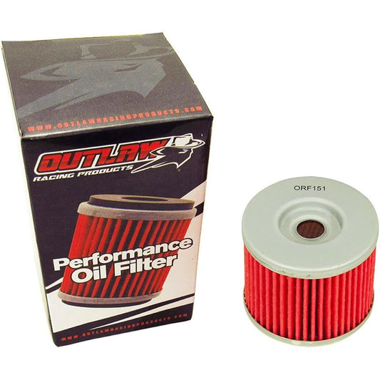 Outlaw Racing ORF151 Performance Oil Filter BMW F650 KTM 600 DXC Aprilia Pegaso 650 Motorcycle KN151 Replacement