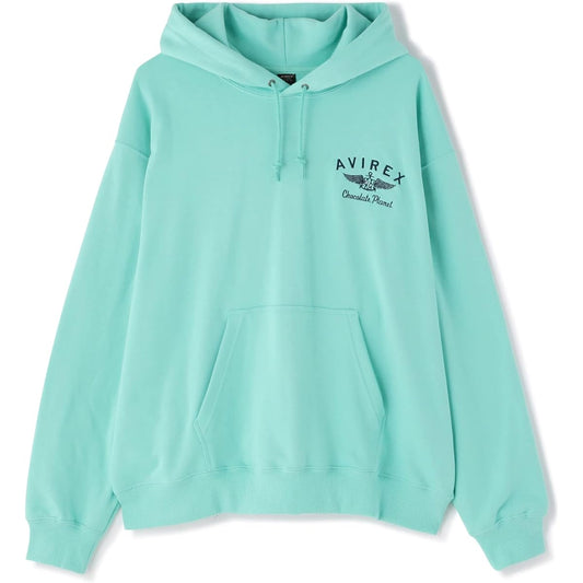 [Avirex] CHOCOLATE PLANET SPECIAL PULLOVER HOODIE/Chocolate Planet Special Pullover Sweat Hoodie Men's 783-2231011