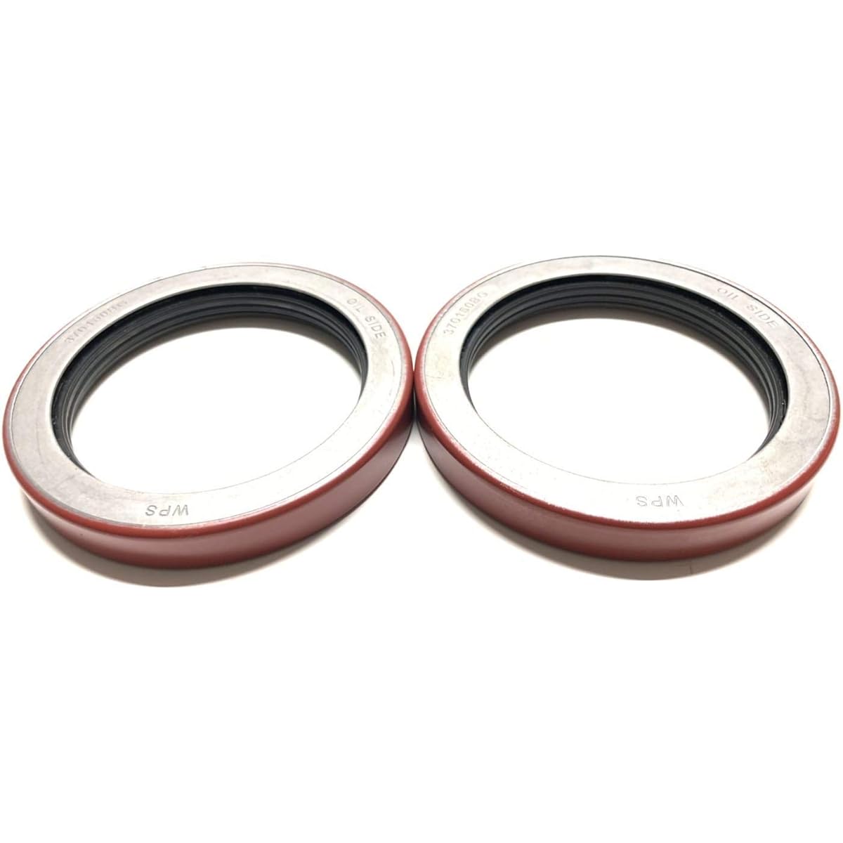 (2 packs) Trailer hub wheel Unitized oil seal WPS (TM) 10-51 (370150BGO) 9k-10K GD accelerator ID 2.875 inch x OD 3.880 inch