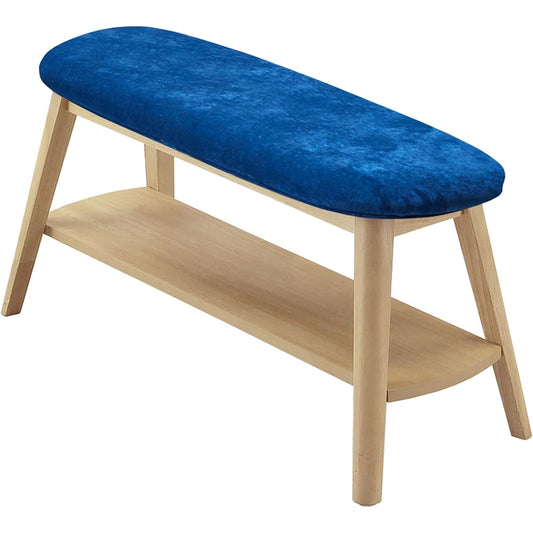 Sekikagu Okawa Furniture Dining Bench Natural Width 90 (cm) with Storage Shelf Under Seat Pingu 287549