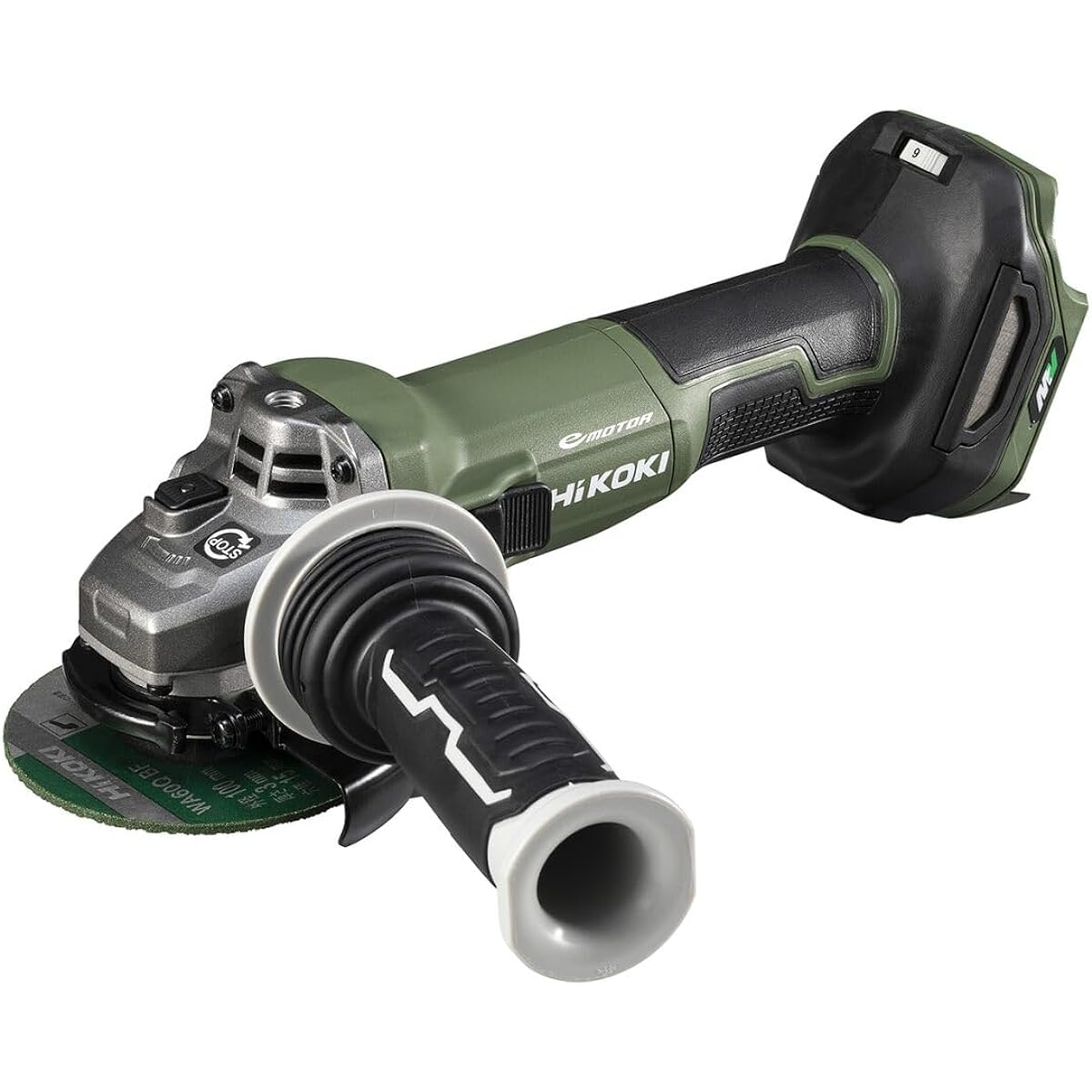 HiKOKI 36V Rechargeable Disc Grinder Limited Production Forest Green Storage Battery/Charger Sold Separately G3610DC(NNG)