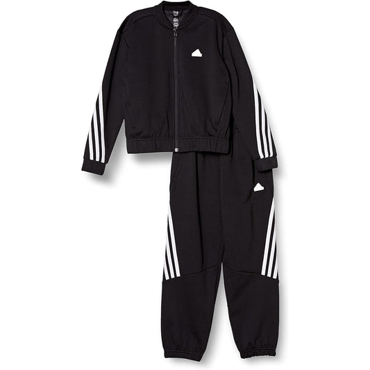 [Adidas] Jersey Top and Bottom Set Kids Future Icon 3 Stripes Tracksuit ECL34