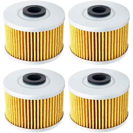 Motorcycle Engine Oil Filter Suzuki DRZ110 DRZ 110 2003 2004 2005 (Updated Accessories) (Color : 4pcs-yellow)