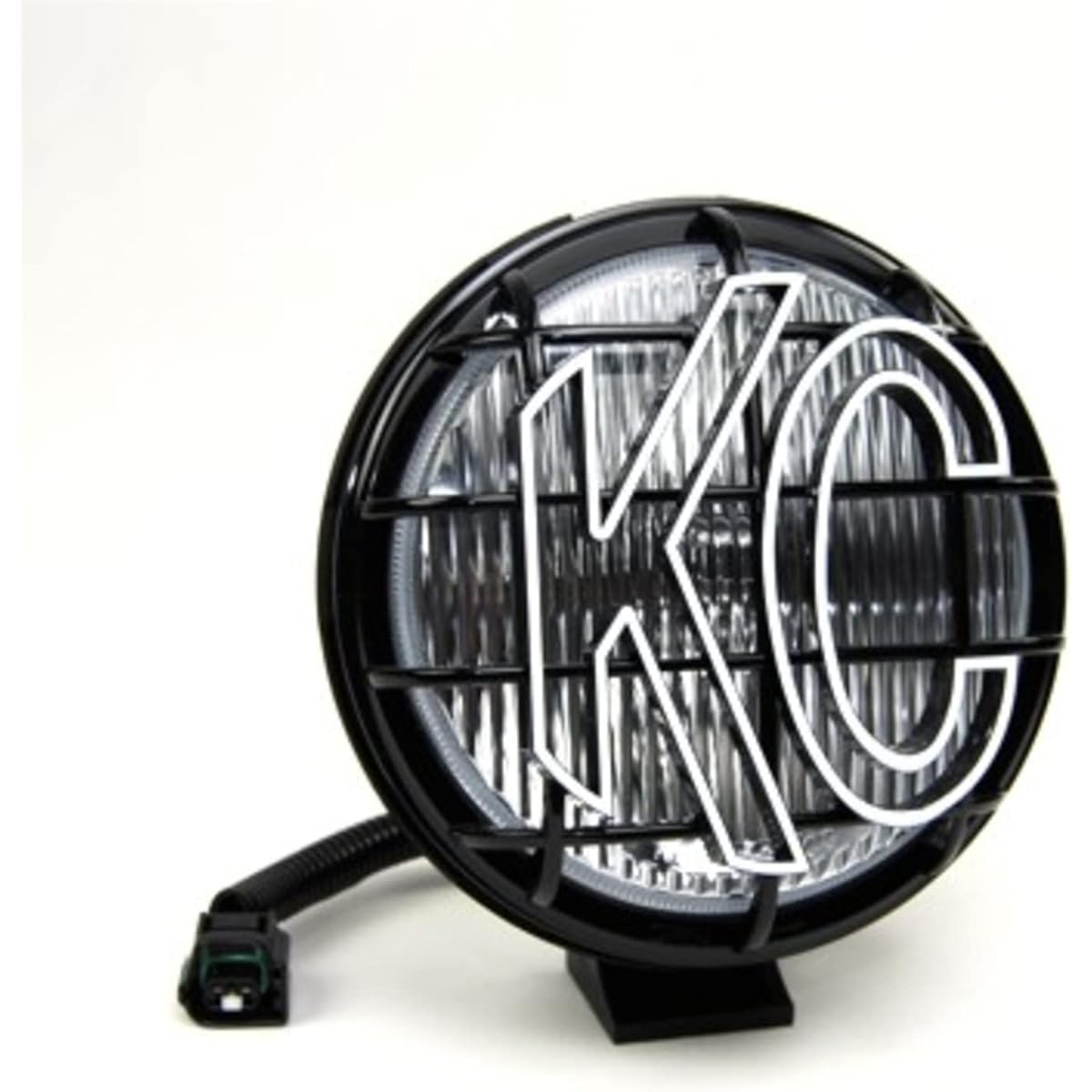 KC HILITES 1135 05 - 06 Geep Langler TJ replacement Single foglight; 55 W 6 Apollo PRO W /Integrated Stone Guard by Kc Hilites
