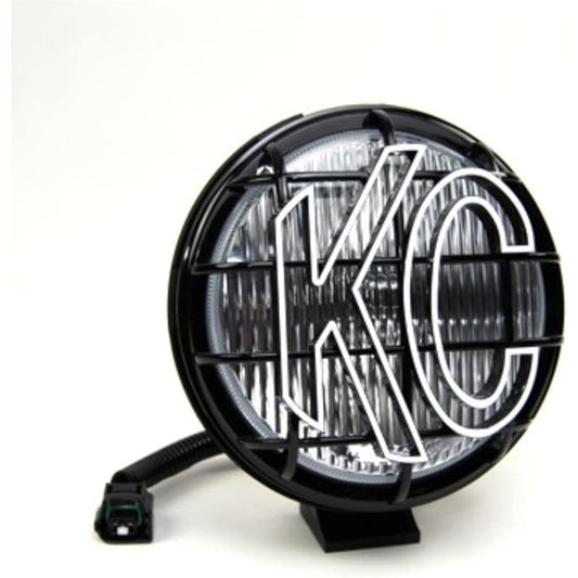 KC HILITES 1135 05 - 06 Geep Langler TJ replacement Single foglight; 55 W 6 Apollo PRO W /Integrated Stone Guard by Kc Hilites