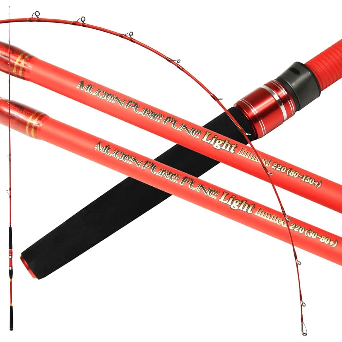 Versatile boat rod that covers light boat fishing 7:3 tone Mugen Pure Boat Light Limited 220 (goku-pfl220)