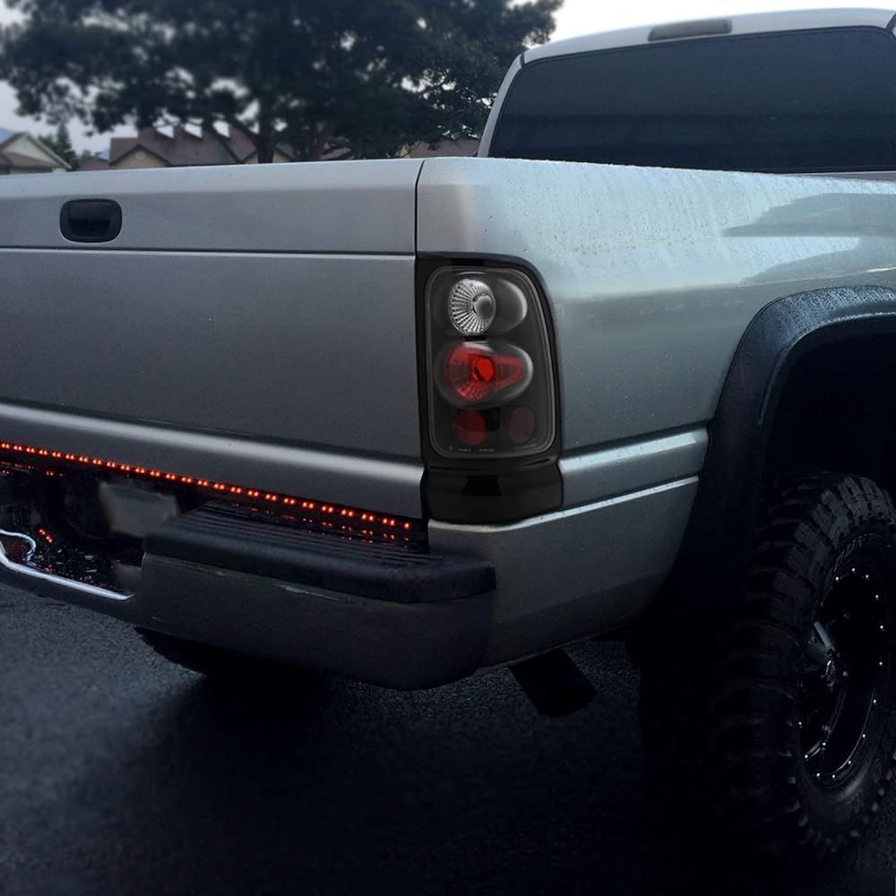 SPEC-D TUNING FOR DODGE RAM 1500/2500/3500 Black housing taillight