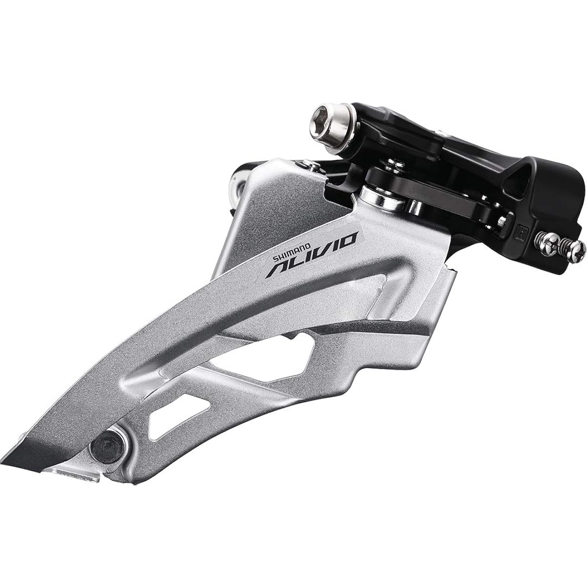 SHIMANO Front Derailleur FD-M3100-M 3X9s Side Swing Clamp Band 34.9mm (28.6&31.8mm adapter included) 66-69 Compatible Top Gear: 40T EFDM3100MX6 ALIVIO