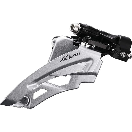 SHIMANO Front Derailleur FD-M3100-M 3X9s Side Swing Clamp Band 34.9mm (28.6&31.8mm adapter included) 66-69 Compatible Top Gear: 40T EFDM3100MX6 ALIVIO
