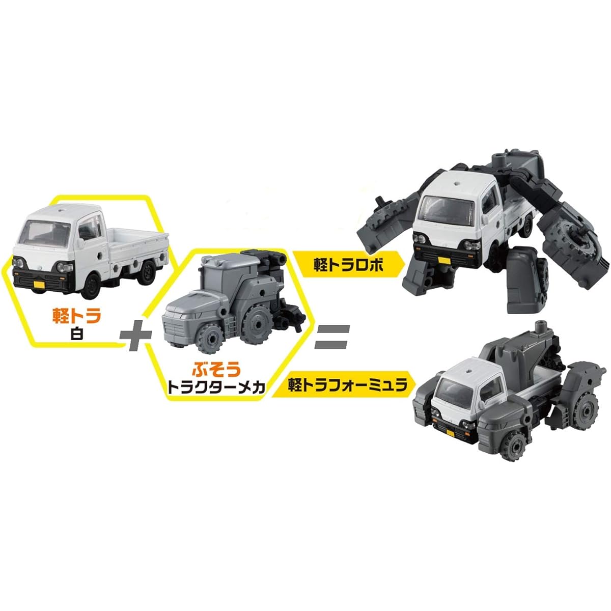 Light truck buso (BOX) color-coded plastic model