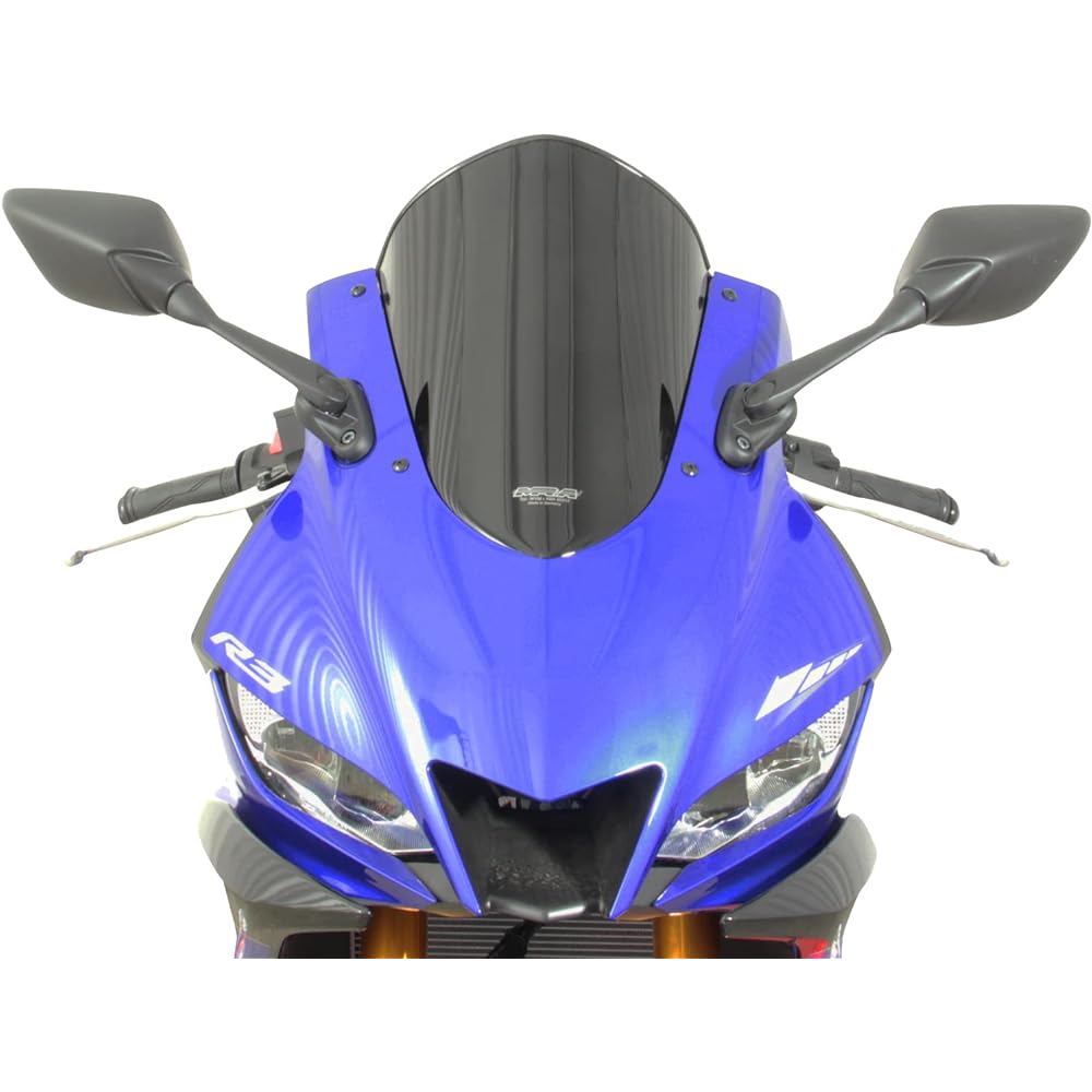 MRA MR277K Screen Racing YZF-R25 YZF-R3 + 30mm Long, Black