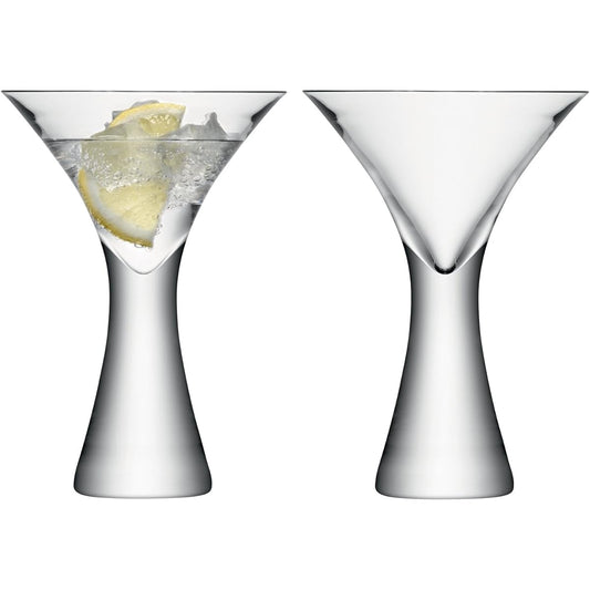 LSA Cocktail Glass Clear 300ml MOYA G846-11-985 Set of 2