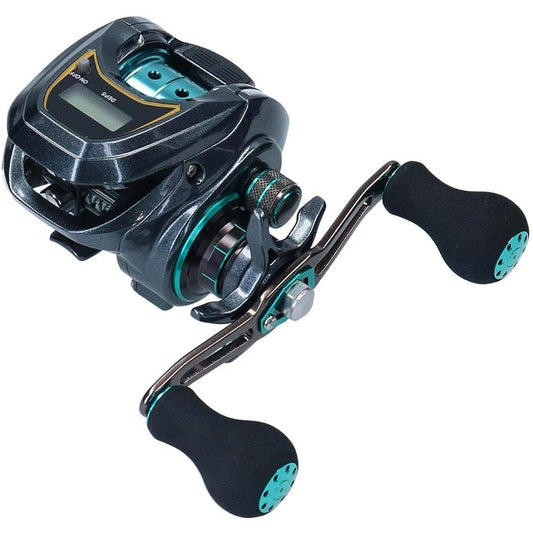 DAIWA bait reel with counter LIGHT SW X IC SS (right/left handle)