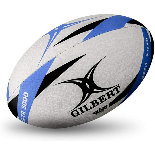 Gilbert Rugby Ball No. 5 G-TR 3000 White Blue Black [Parallel Import]